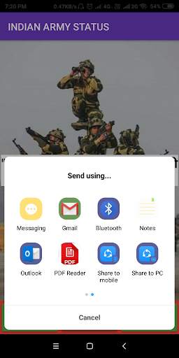 NEW INDIAN ARMY STATUS screenshot 7