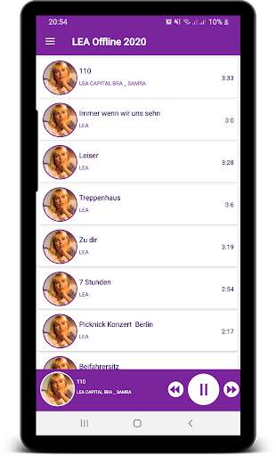 LEA Songs offline 2020 screenshot 1