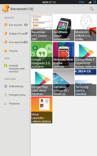Smartphone Novosti screenshot 5