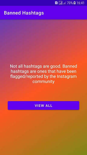 Banned Hashtags Checker for Instagram screenshot 1