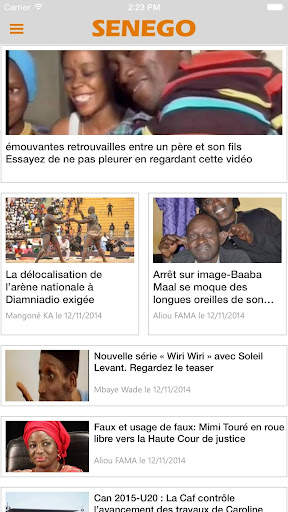 Senego: Notizie in Senegal screenshot 8