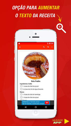 Receitas de Pudim screenshot 2