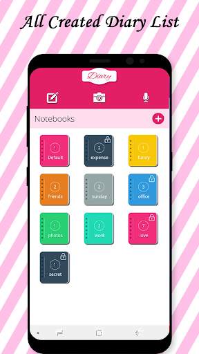Secret Diary with lock - Personal Diary with lock screenshot 1