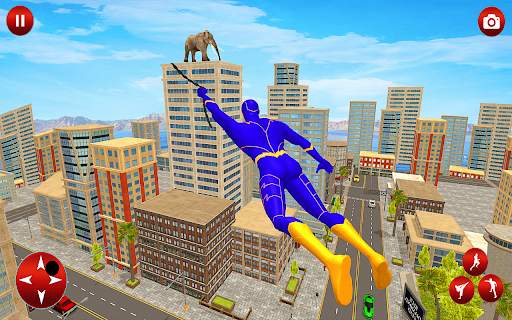 Superhero Spider Rope Hero screenshot 5