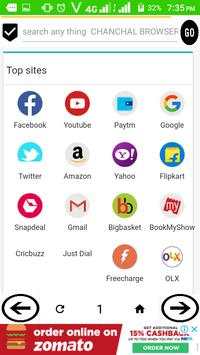 Moon Browser screenshot 1