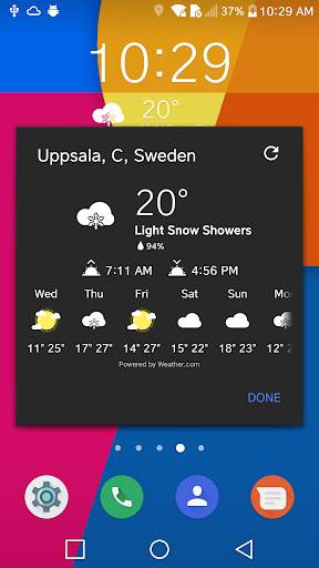 Free01 Weather Icons Set for Chronus screenshot 3