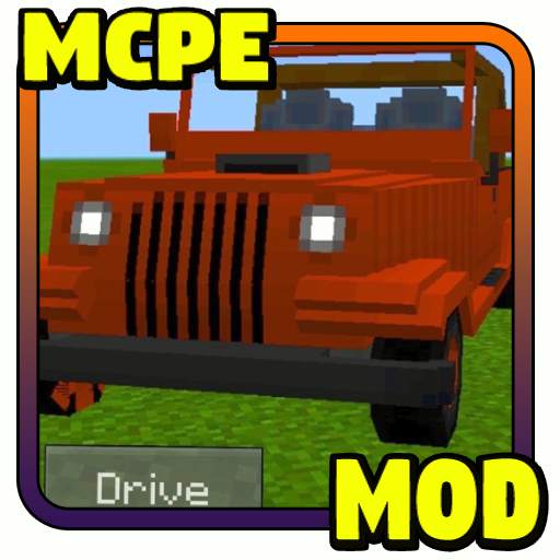 Jeep Cars Addon MCPE - Minecraft Mod 2.8