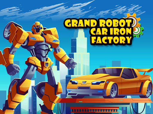Grand Robot Car Iron Factory Maker Game screenshot 11