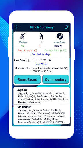Live Cricket Scores screenshot 4