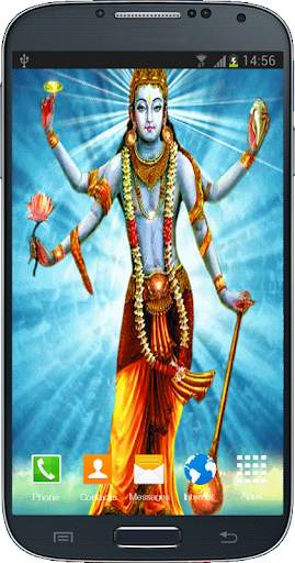 Lord Vishnu Live Wallpaper HD screenshot 1