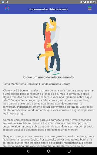 Homem e mulher. Relacionamento screenshot 12