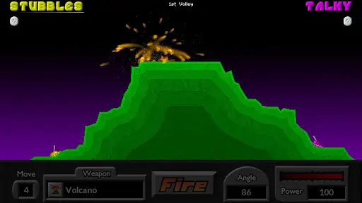 Pocket Tanks स्क्रीनशॉट 1