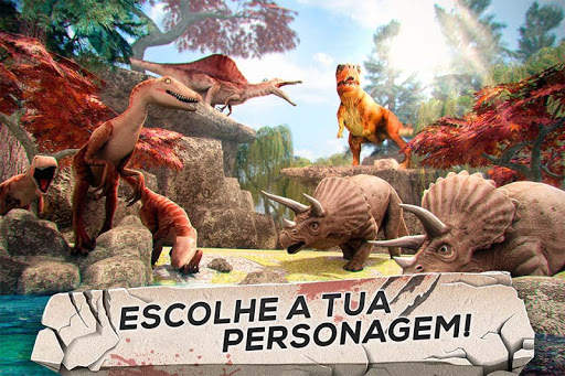 Simulação de Dinossauros 3D - Corridas Jurássicas screenshot 3