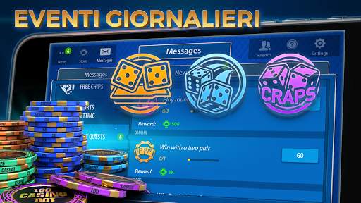 Vegas Craps di Pokerist screenshot 3