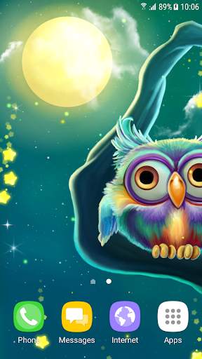 Cute Owls Live Wallpaper screenshot 4