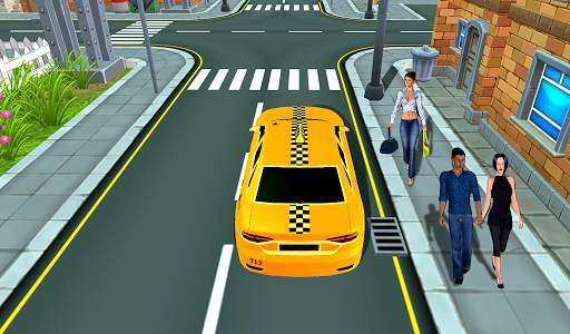 City Taxi Driving 3D screenshot 6