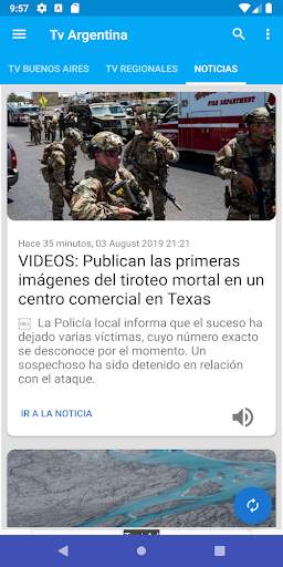 Tv Argentina Live 3 تصوير الشاشة