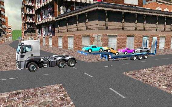 Car Transporter Trailer Truck screenshot 2