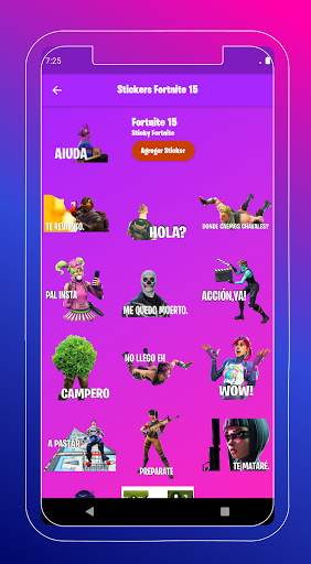 🎮Stickers de Fortnite Battle Royale para Whatsapp screenshot 4