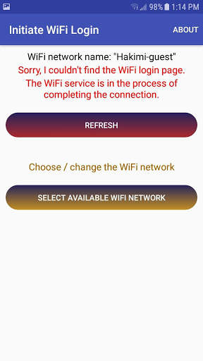 Initiate WiFi Login screenshot 5