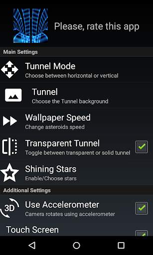 3D Tunnel Live Wallpaper screenshot 5