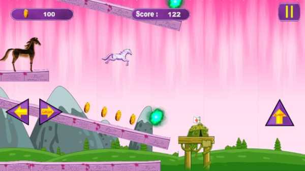 Unicorn Dash Horse Runner - Jump, Running unicorn screenshot 3