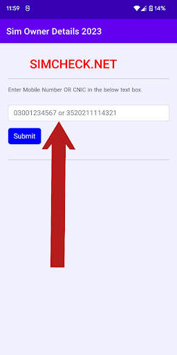 Sim Owner Details 2023 screenshot 1