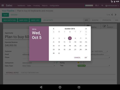 Odoo screenshot 15