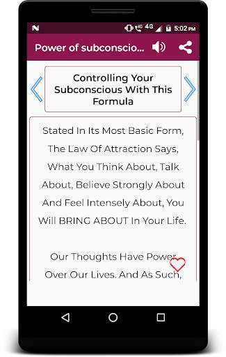 Power of subconscious mind screenshot 3
