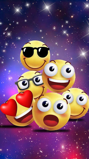 Cute Emoji Live Wallpaper screenshot 4