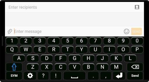Black Keyboard स्क्रीनशॉट 6