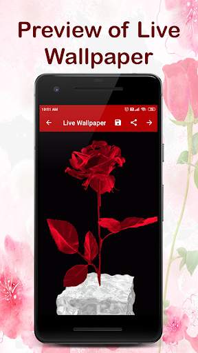 Rose Live Wallpaper screenshot 2