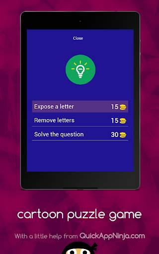 cartoon puzzle game screenshot 14