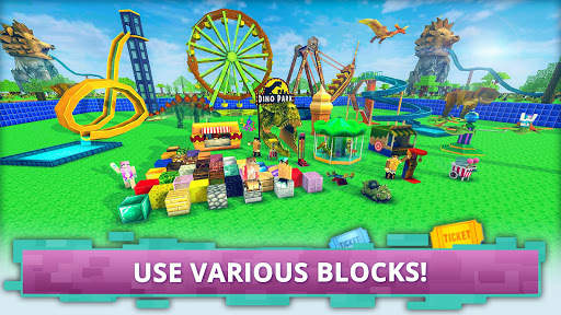 Dino Theme Park Craft screenshot 2