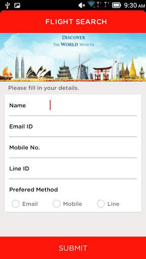 Air Asia Flight Search screenshot 3
