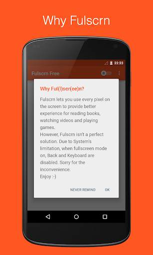 Fulscrn Free screenshot 1