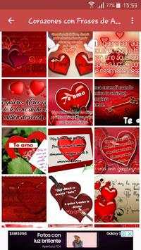Corazones con Frases de Amor screenshot 1
