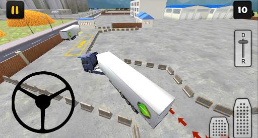 Truck Parking Simulator 3D: Factory screenshot 4