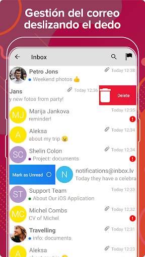 Inbox.lv screenshot 3