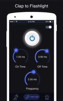 Flashlight On Clap - Clap To Flash Light On Off screenshot 4