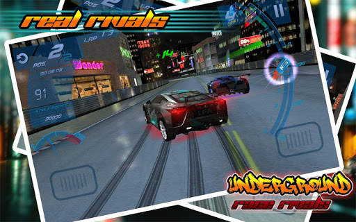Underground Race Rivals 7 تصوير الشاشة