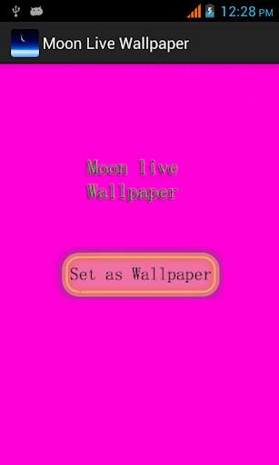 Moon Live Wallpaper screenshot 1