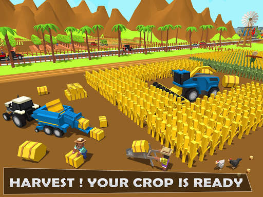 Forage Plow Farming Harvester 3: Fields Simulator screenshot 15