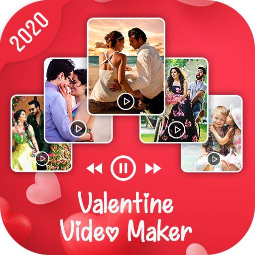 Valentine video maker with music, Love video maker 1.0