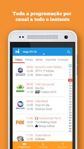 mi.tv - Programação de TV screenshot 1