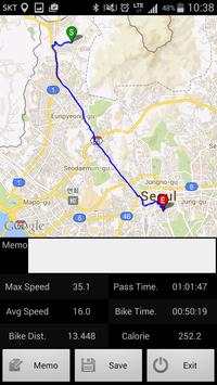 Bike Speedometer screenshot 2