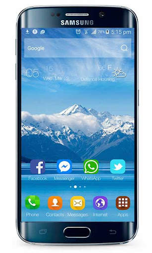 Galaxy A80 Launcher & Theme screenshot 1