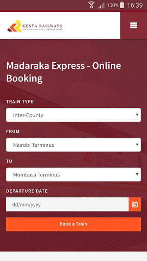 Madaraka Express - Online Booking screenshot 8