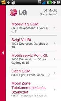 LG Mobil Szervizkereső screenshot 3