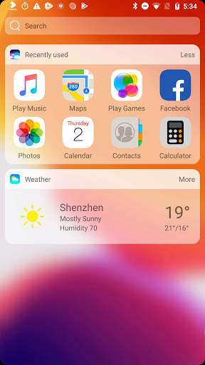 iLauncher X - iphone launcher screenshot 5